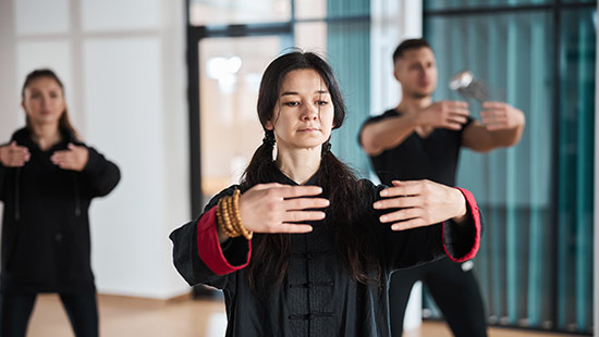 Breathwork and martial arts